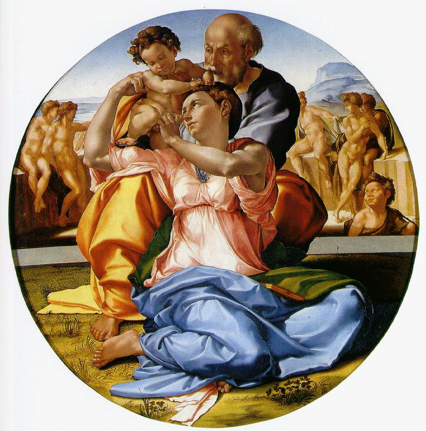 Michelangelo Buonaroti - Svatá rodina